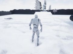 UE游戏写实冰雪足迹效果Snow Effects