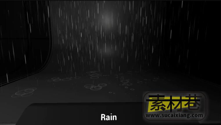 UE游戏天气特效资源包VFX Weather Pack