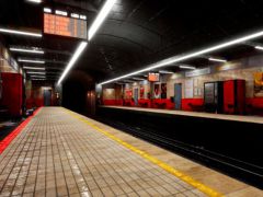 UE模块化地铁站素材包Metro Station Modular Pack