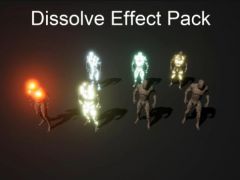 UE游戏溶解特效资源包Dissolve Effect Pack