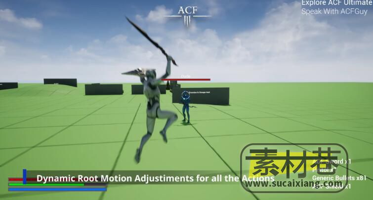 UE角色扮演动作RPG游戏战斗框架Ascent Combat Framework (ACF) V3.3