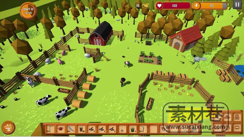 Unity农场种植游戏模板Farming engine 1.17