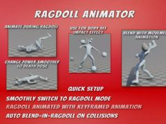 Unity人形布娃娃系统Ragdoll Animator v1.2.4