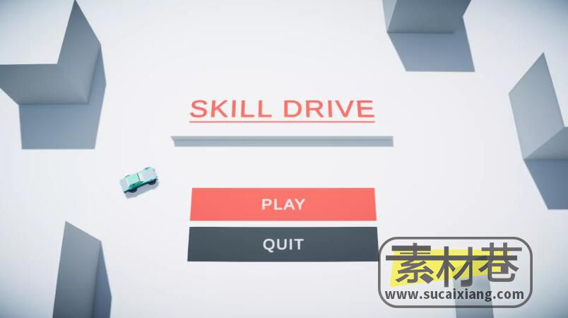 Unity技能赛车游戏模板项目Skill Drive - Game Template (2021 LTS)