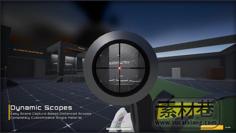 Unreal Engine多人射击游戏项目包Ultimate Shooter Kit v2.0