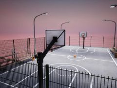 Unreal Engine篮球场游戏模型Basketball court