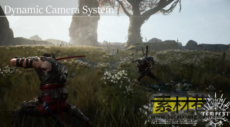 Unreal Engine游戏第三人称战斗动作框架Tempest Combat Framework  v5.1