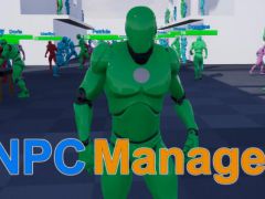Unreal Engine NPC管理器NPC Manager System v4.27