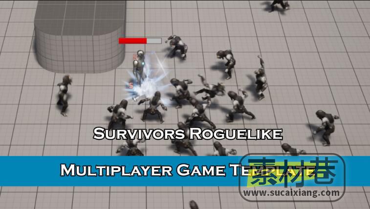 UE多人幸存者游戏模版Survivors Roguelike - Multiplayer Game Template
