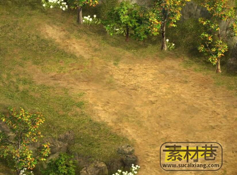 仙剑奇侠传古风回合制战斗场景游戏素材