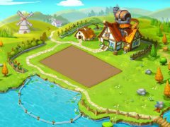 QQ农场种植模拟经营游戏素材