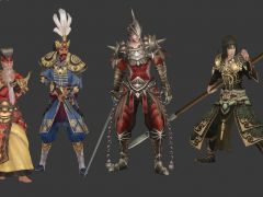 韩国SRPG游戏王者世界人物角色模型集合