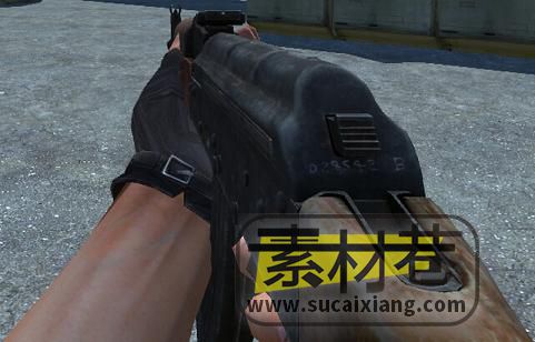 CS1.6射击游戏拿枪的手臂动画模型