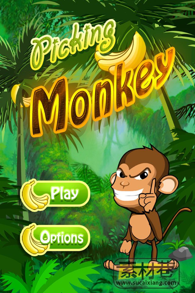 android猴子吃香蕉敏捷游戏源码