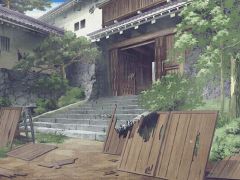 日本文字互动小说游戏背景素材