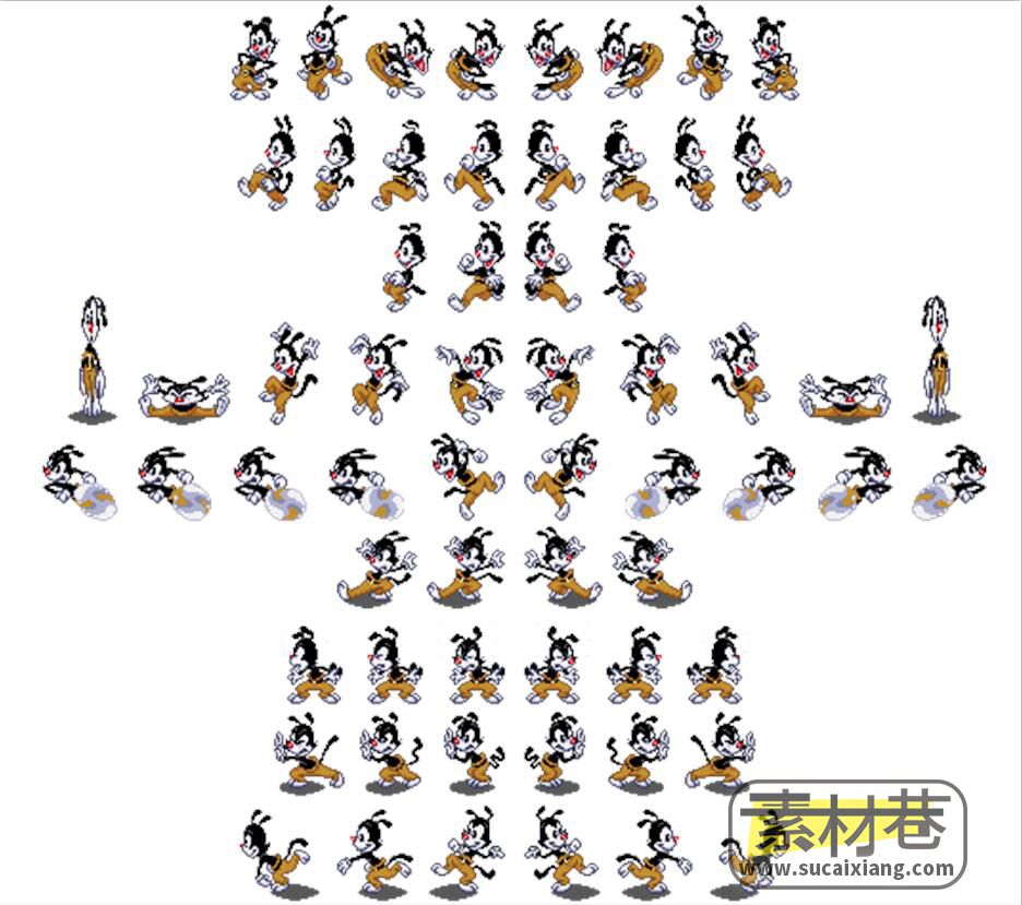 2D游戏米老鼠动画素材