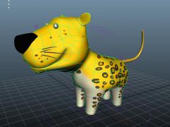 40多个卡通Q版动物3D模型（带骨骼绑定）
