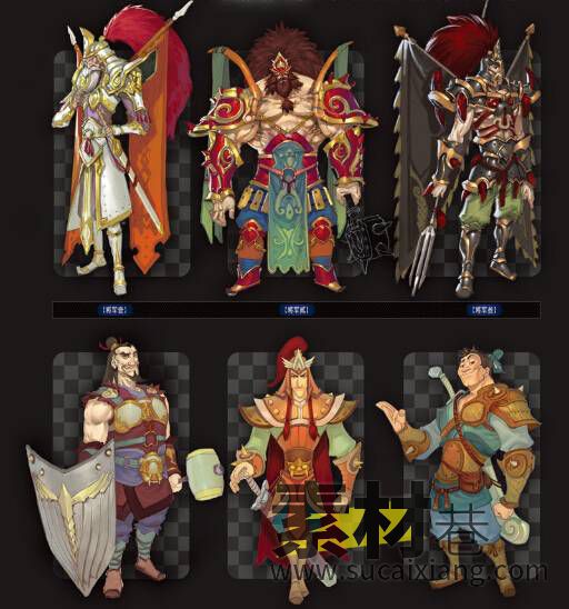 QQ仙侠游戏人物角色兵器坐骑场景原画设定图美术素材