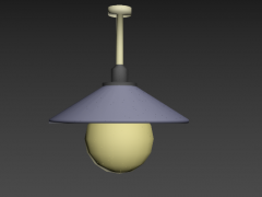 游戏3D吊灯模型素材Lamp