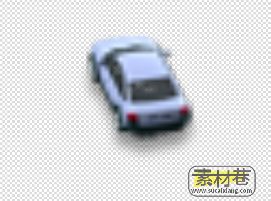 2D多方向小汽车游戏素材