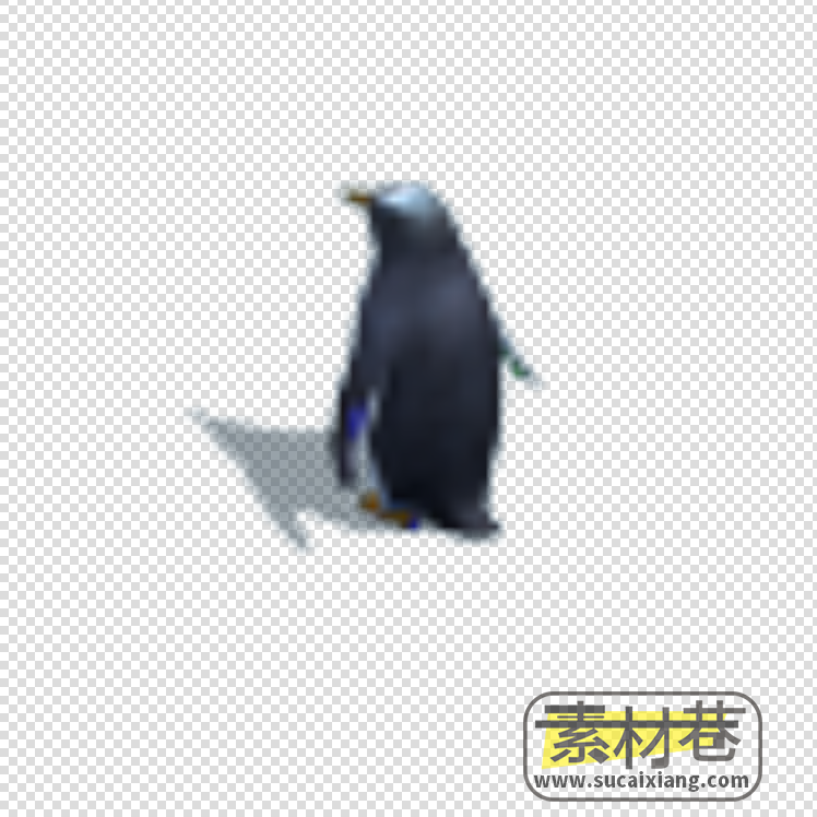 ​2D企鹅动画序列游戏素材