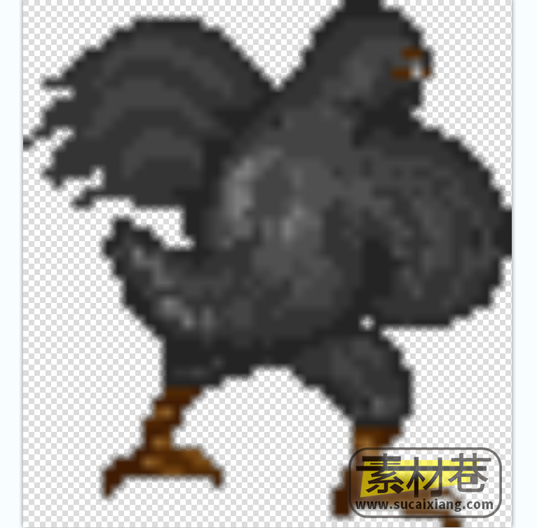 2D黑鸟游戏素材