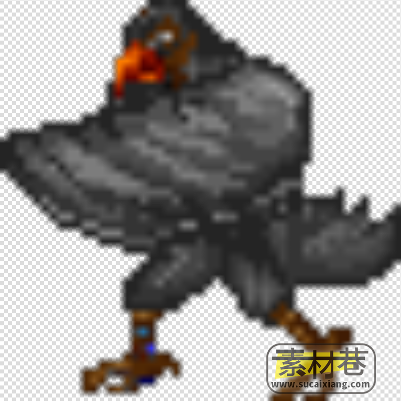 2D黑鸟游戏素材