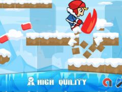 android冰雪极地攀登冒险游戏源码Ice Climber game