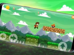 Android横板丛林冒险游戏源码Jungle World Game