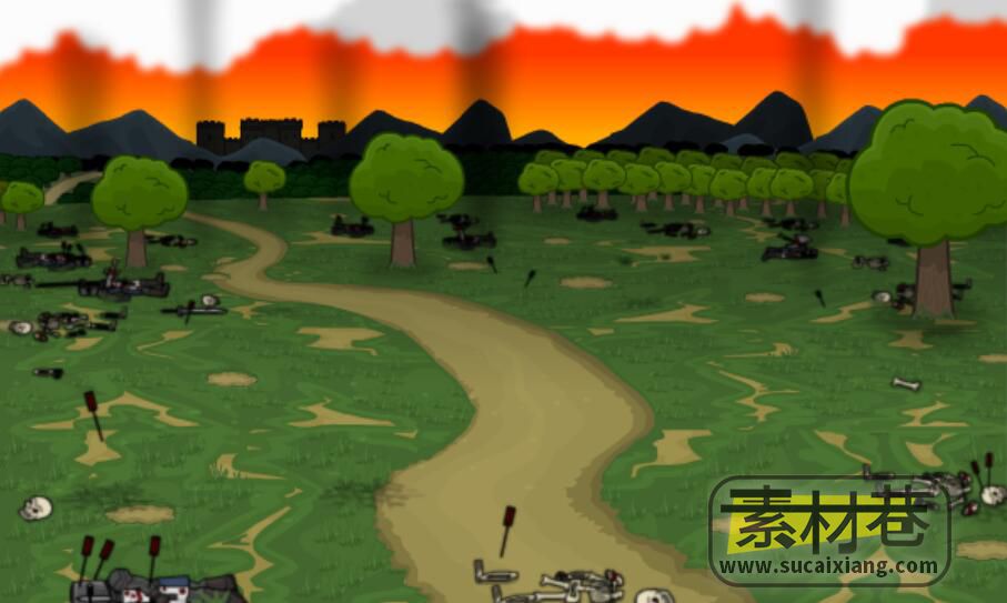 2D角色扮演回合制游戏《断魂RPG：战争》素材