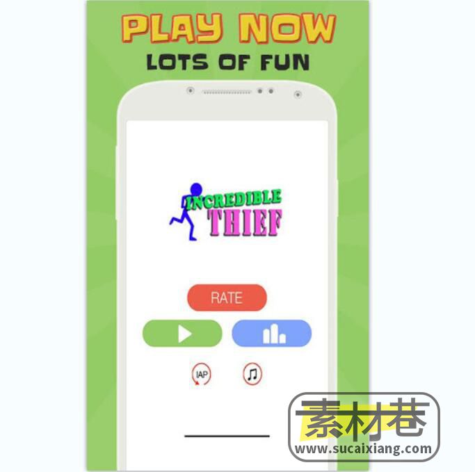 android火柴人跳跃跑酷游戏源码