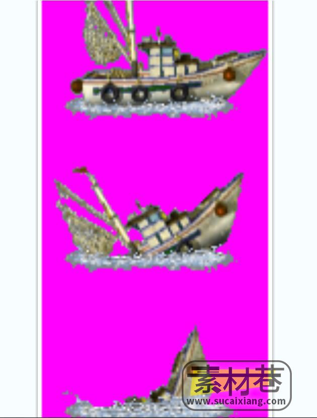 2D船只游戏素材