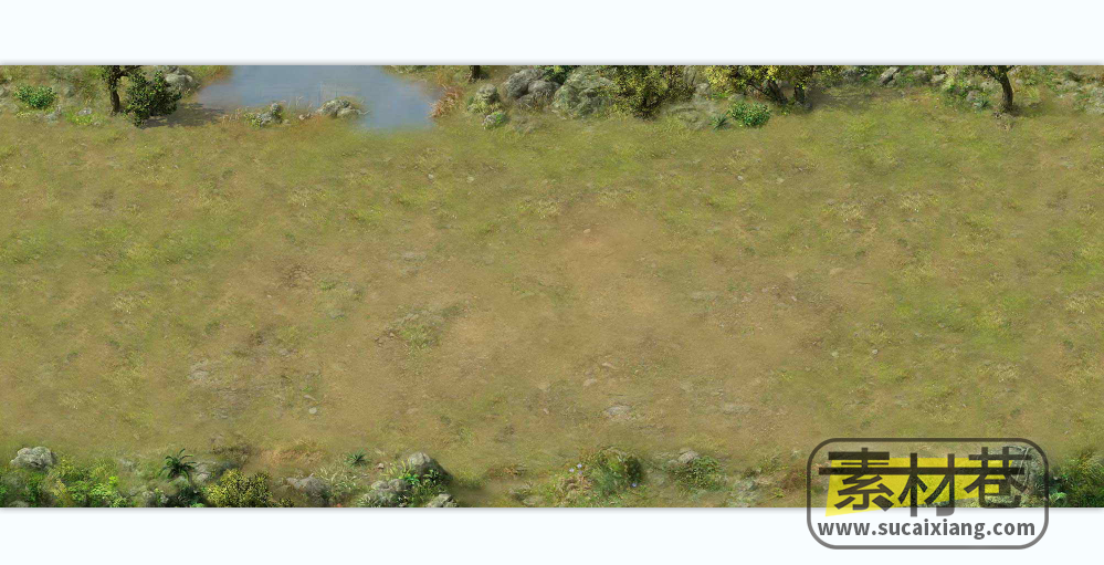 2D横版古代战争策略游戏场景素材