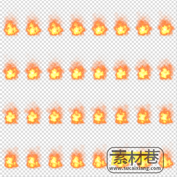 ​2D火焰动画游戏素材