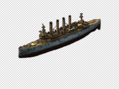 2.5D船舰序列帧游戏素材