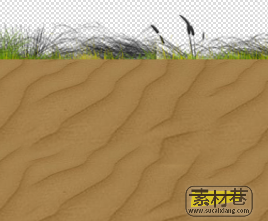 2D横版地面地形游戏素材