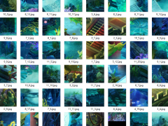 2.5D游戏海底龙宫场景素材